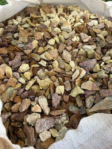 Златолит персиковый декоративная каменная крошка купить в Еманжелинске