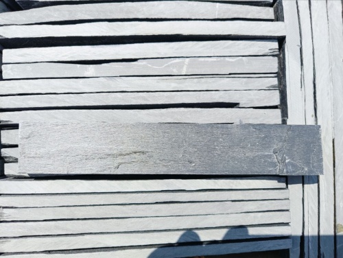 Плитка чёрная из натурального камня фасадная 30 см * 5 см, толщина 7 мм -30 мм купить в Еманжелинске